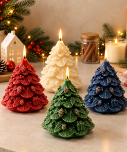 Viral Christmas Tree Candle Mold