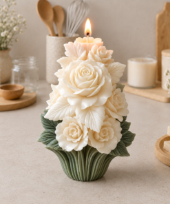 Rose Tree Candle Mold
