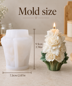 Rose Tree Candle Mold - Image 2